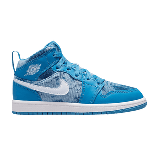 Jordan 1 Mid Washed Denim (PS)