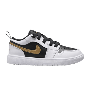 Jordan 1 Low ALT White Black Metallic Gold (PS)