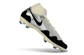 Nike Air Zoom Mercurial Superfly X Elite Football Boots in White Waves Patta Design